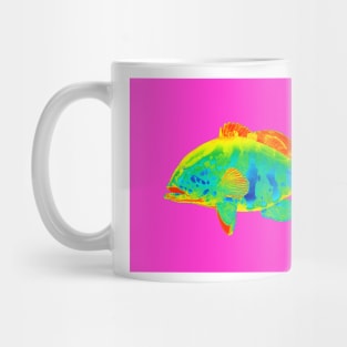 abstract fish Mug